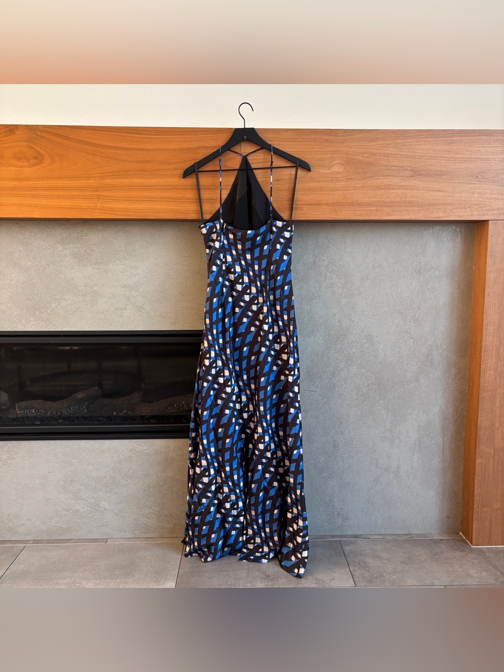 STAUD CUBISM DRESS - ARGYLE BLACK, SIZE L - Picture 12 of 16